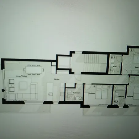 アパート 3 Bdr Apartment Zermatt *